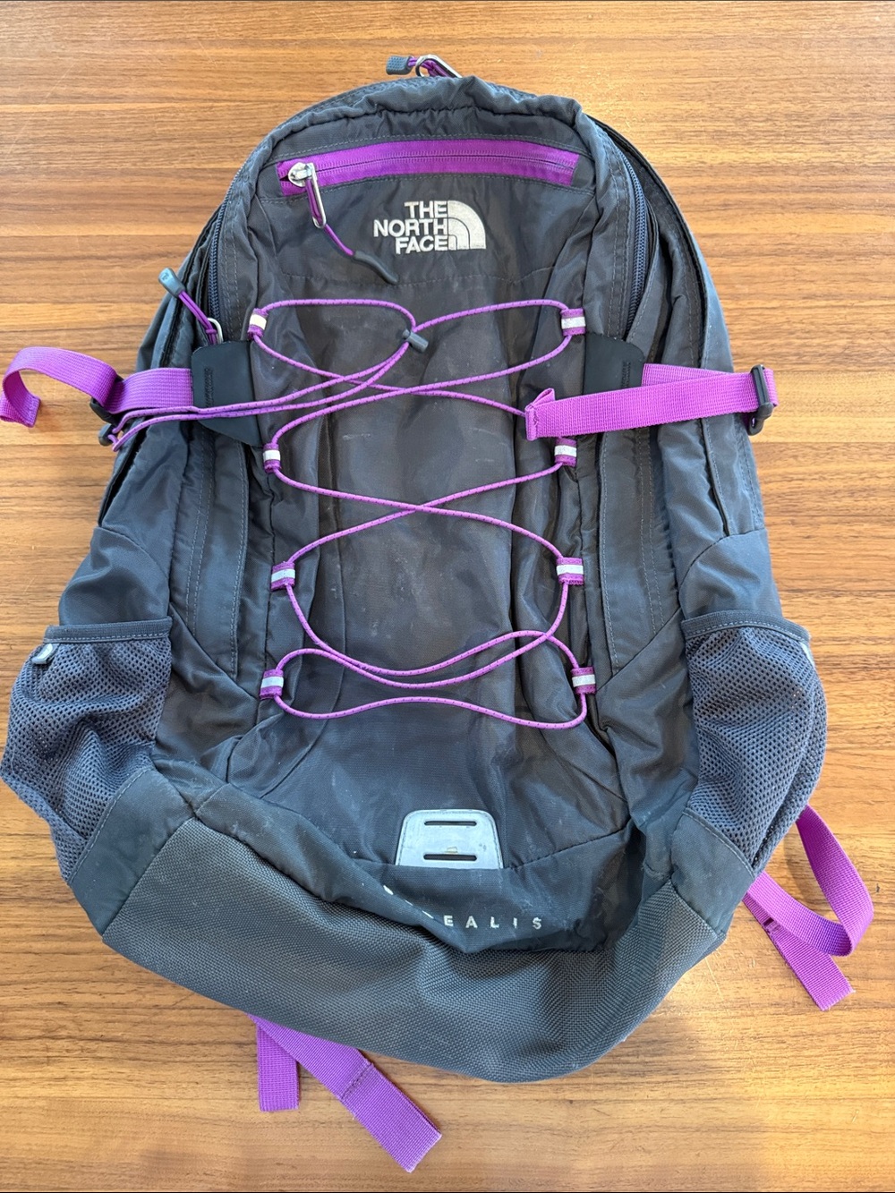 THE NORTH FACE Borealis Backpack - grey and purple